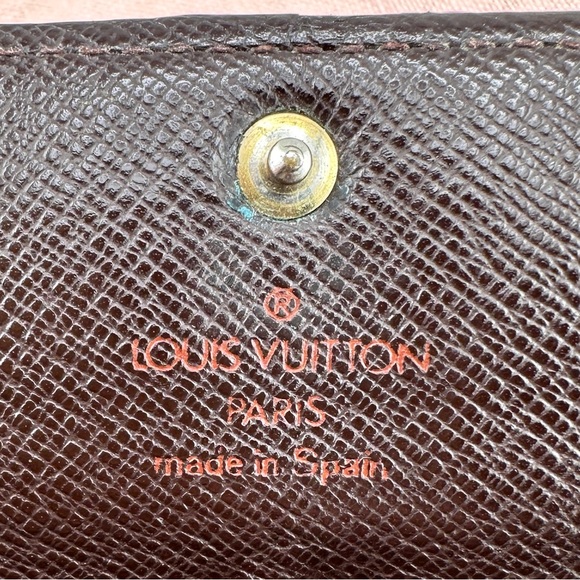AUTHENTIC LOUIS VUITTON Monogram Porte-Monnaie Billets Tresor Wallet. - Picture 10 of 16